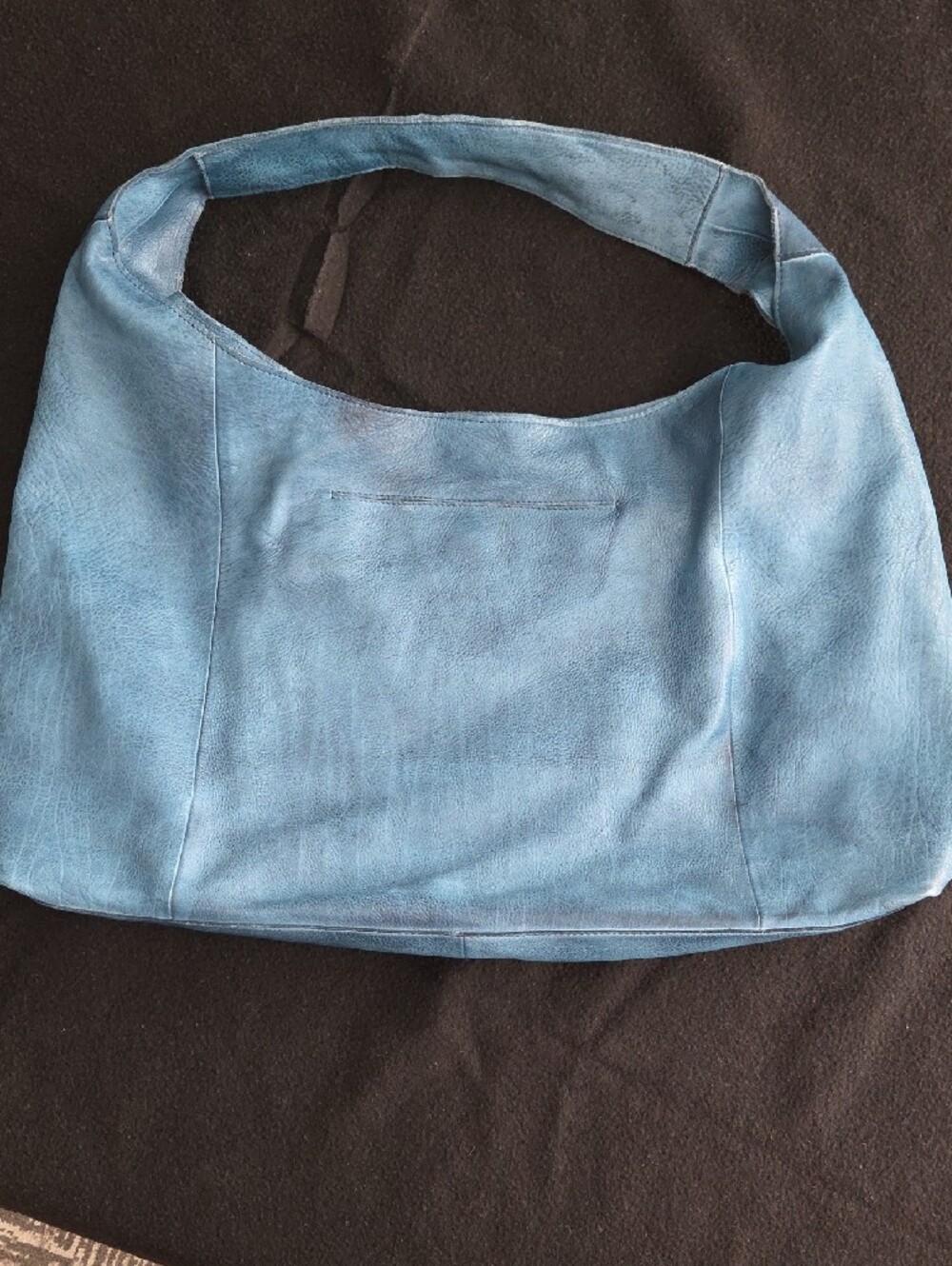 Latico Denim Leather Shoulder Hobo - Picture 2 of 7